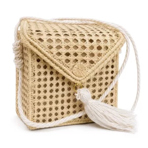 Bolso Bandolera "Brisa Colonial" en Fibras Tejidas