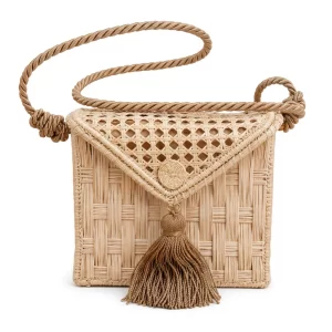 Bolso Estructurado "Armonía Artesanal" en Tejido Dual