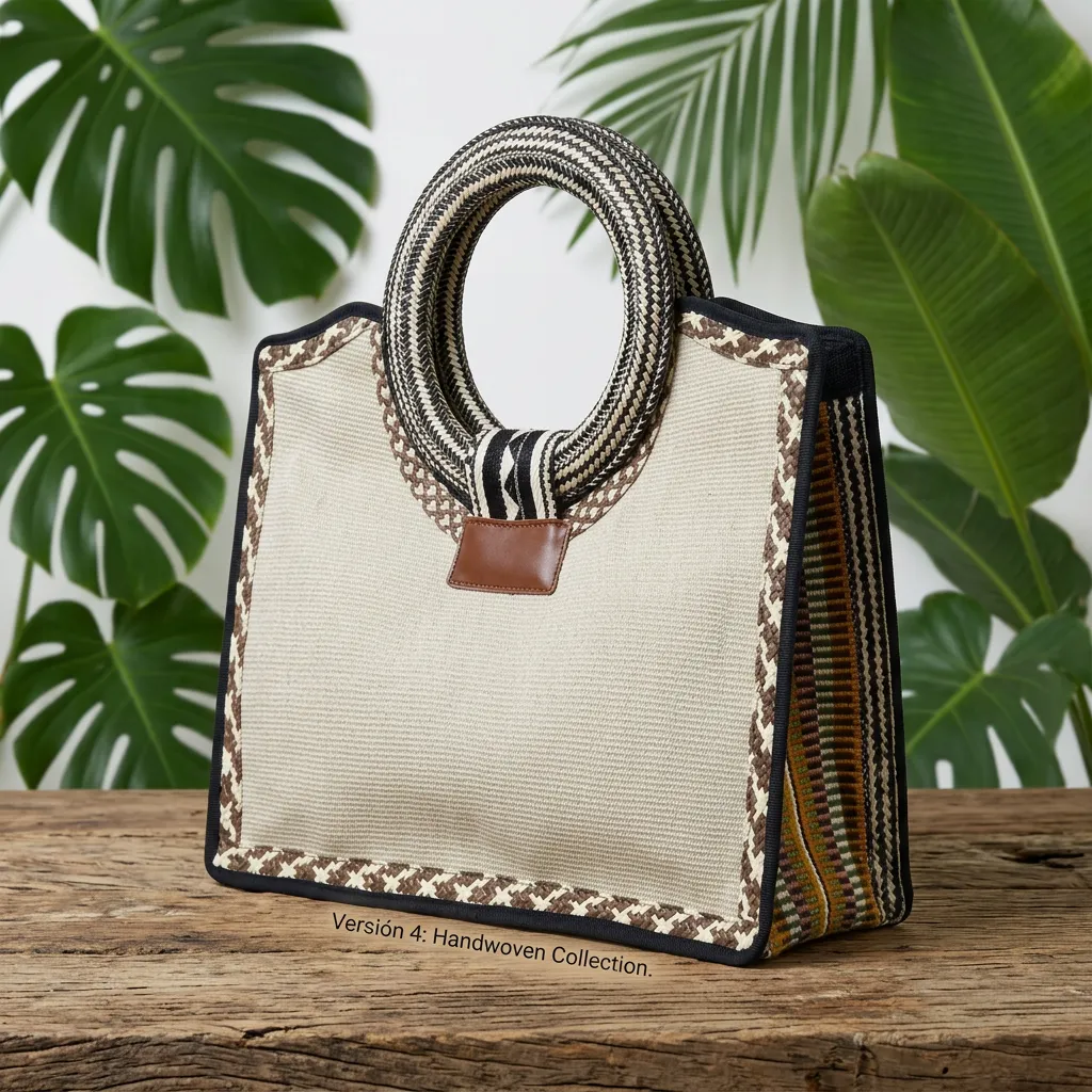 Bolso Tote "Herencia Viva" con Asas Circulares - Imagen 3