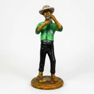 Figura Decorativa "Danza de Luna Caribe" en Relieve