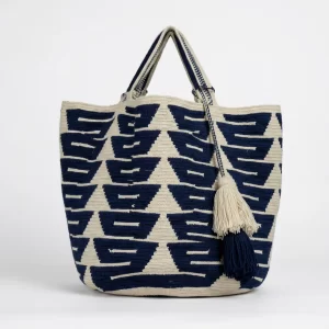 Mochila Tote Wayúu "Abismo del Caribe"
