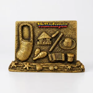 Retablo Decorativo "Tributo Vallenato" en Relieve Clásico